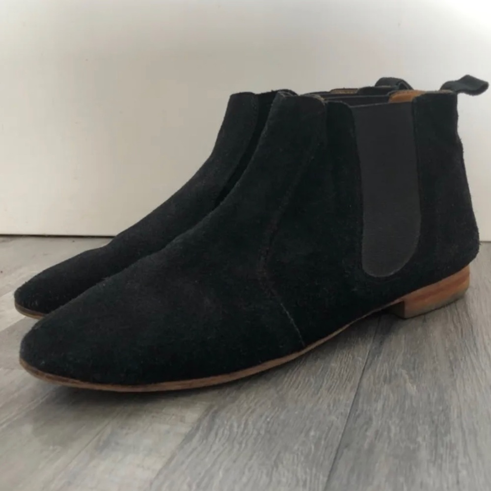 Isabel Marant black Chelsea ankle boots